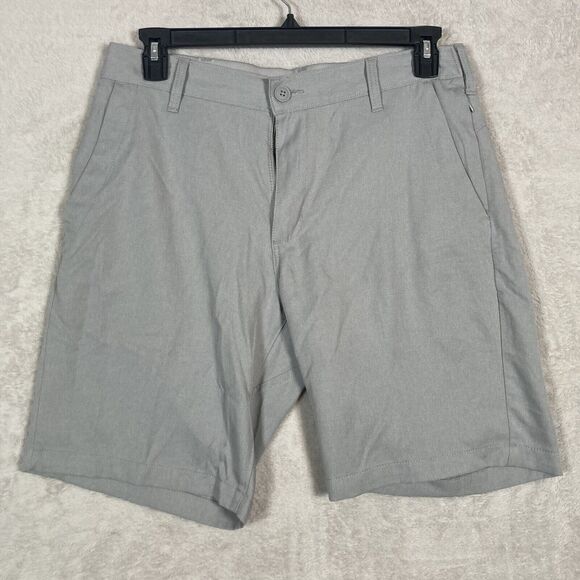 Lee Mens Extreme Motion MVP Performance Stretch Shorts‎ Gray Size 34 11 Inseam - Picture 1 of 6